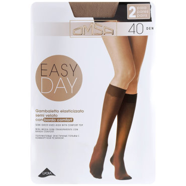 Гольфы Omsa Easy Day Caramello размер 3/4 40 den 2 пары