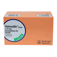 Ветмедин таблетки (Пимобендан, Vetmedin) 1,25мг №100 (100 таблеток)