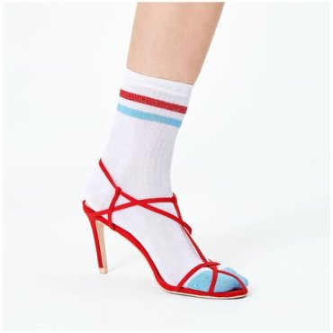 Женские носки Hysteria Ines Ankle Sock - White 39-41