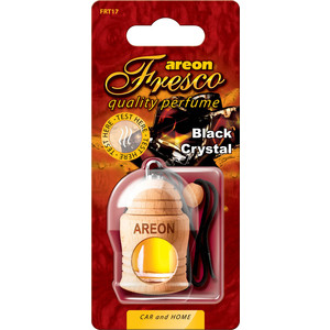 Ароматизатор автомобильный Areon FRESCO ''Черный кристал'' Black Crystal