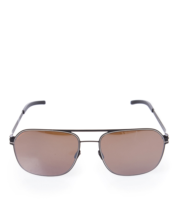 очки MYKITA MIAN UNI черный+белый+тем.коричневый