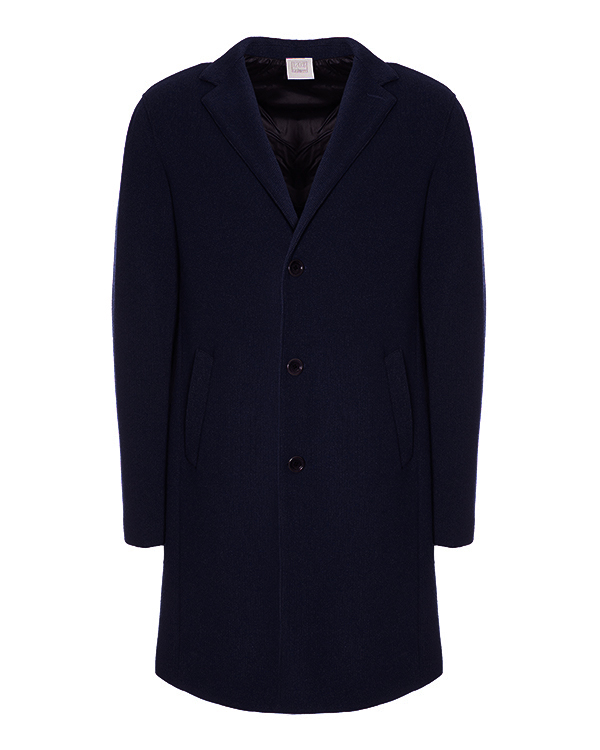 Пальто 120% cashmere O1M8902 l тем.синий