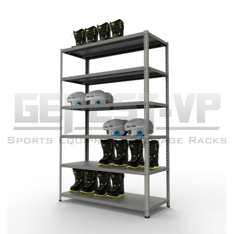 Стеллаж MS Standart Gefest 200х100х30 6 полок