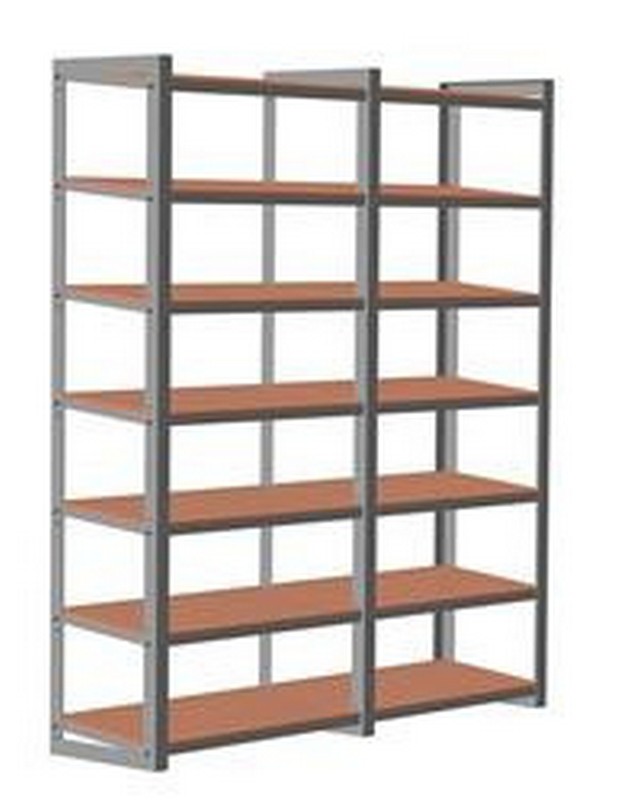 Стеллаж для хранения спортивной обуви на 50 пар 210x35x193 см Spektr Sport