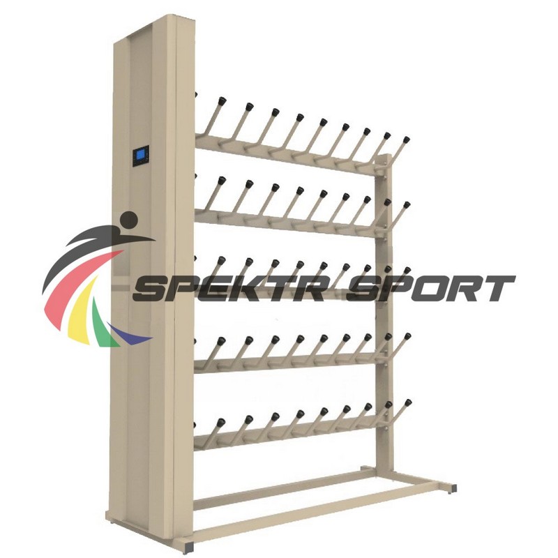 Сушильный стеллаж для коньков и ботинок односторонний Spektr Sport