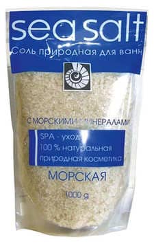 Соль для ванны с морскими минералами Морская