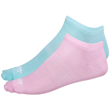 Носки низкие Starfit SW-205, мятный/светло-розовый, 2 пары (35-38)