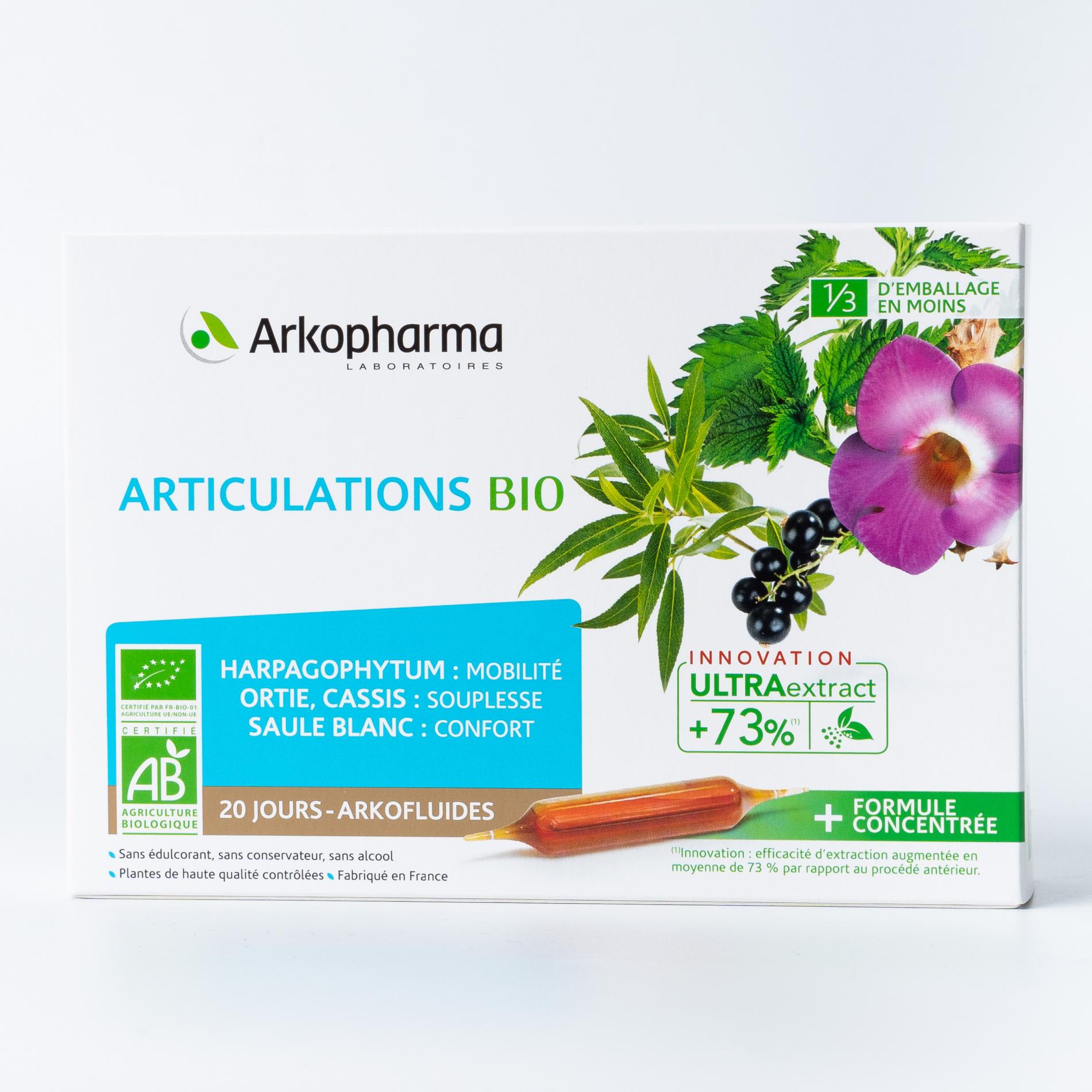 Артикулясьон Arkopharma Суставы 10 мл - апмулы 20 шт