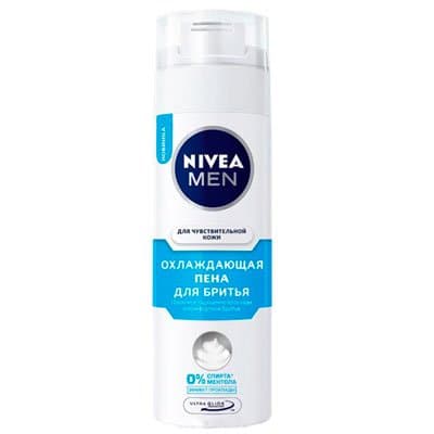 Пена для бритья NIVEA охлаждающая 200 мл