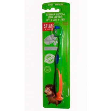 Детская зубная щетка Splat Kids мягкая 2-8 лет