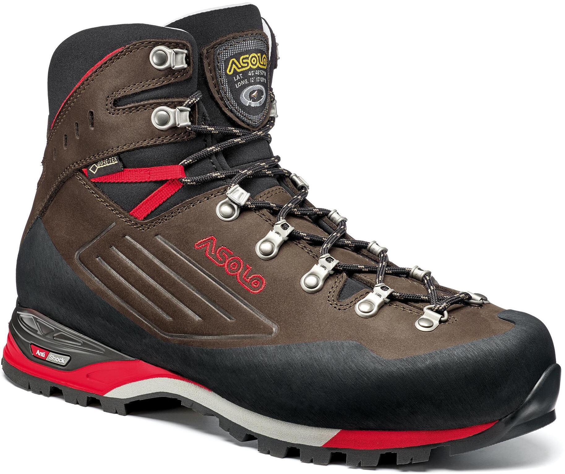 Треккинговые Ботинки Asolo Superior Gv Dark Brown/red