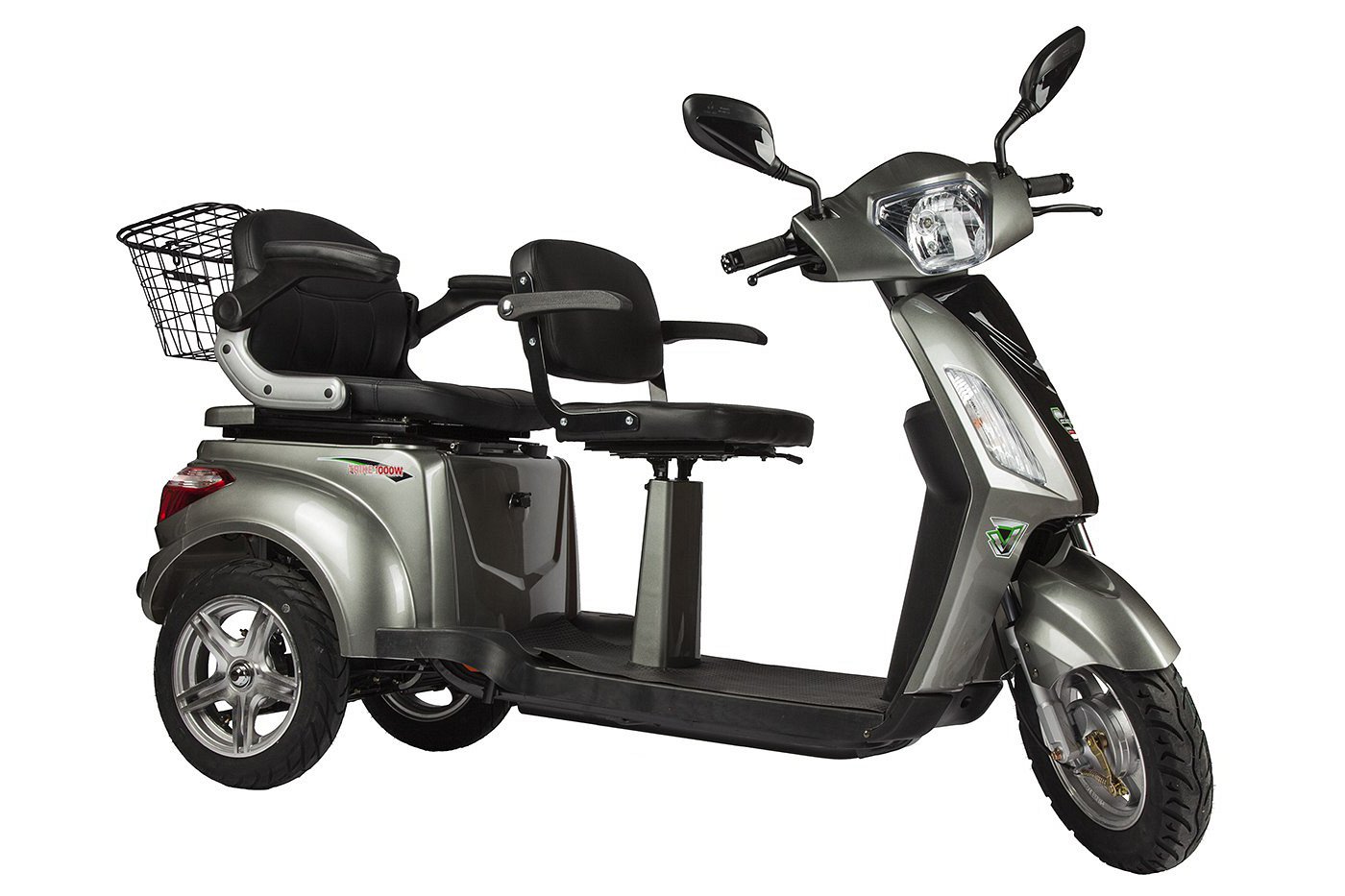 Электроскутер Volteco TRIKE L NEW 1000W, 001060_black