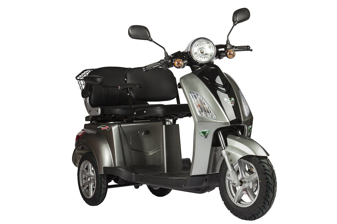 Электроскутер Volteco TRIKE Round L 1000W, 001062_black