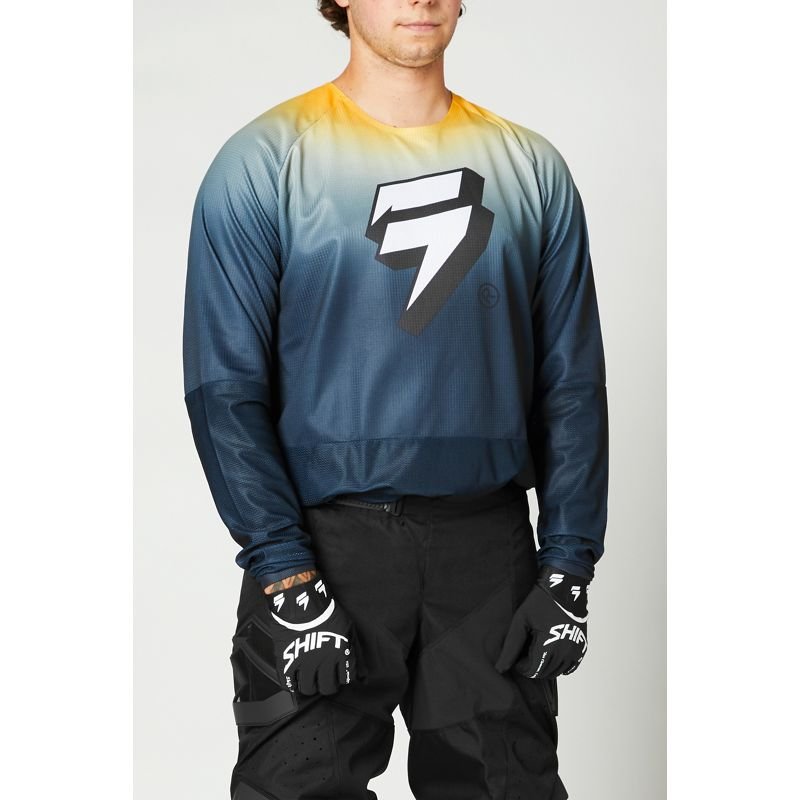 Велоджерси Shift White Label Dume Jersey, Twilight, 2021 (Размер: M)