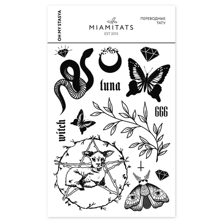 Miami Tattoos, Переводные тату Oh My Stasya