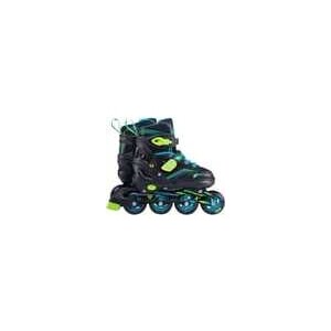 Ролики раздвижные RIDEX Remi Green, алюм.рама (L (39-42))