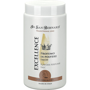 Пудра Iv San Bernard Traditional Line Excellence Powder Perfume Talc с ароматом талька для животных 80 гр