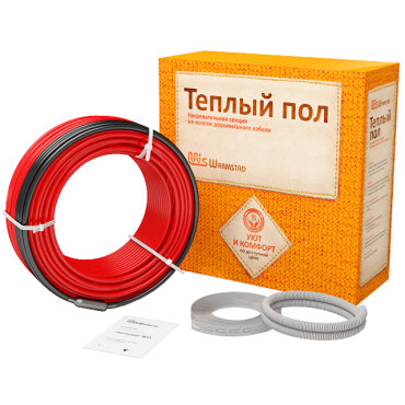 пол теплый (кабель универс.) 47,0п.м. - 680Вт WARMSTAD WSS двухжильный