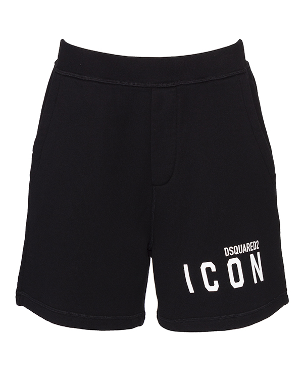 шорты DSQUARED2 S79MU0005 2xl черный+белый