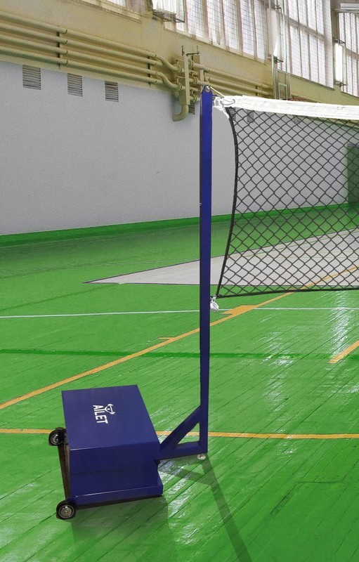 Стойки бадминтонные мобильные Atlet с противовесами по 70 кг (пара) BWF IMP-A425