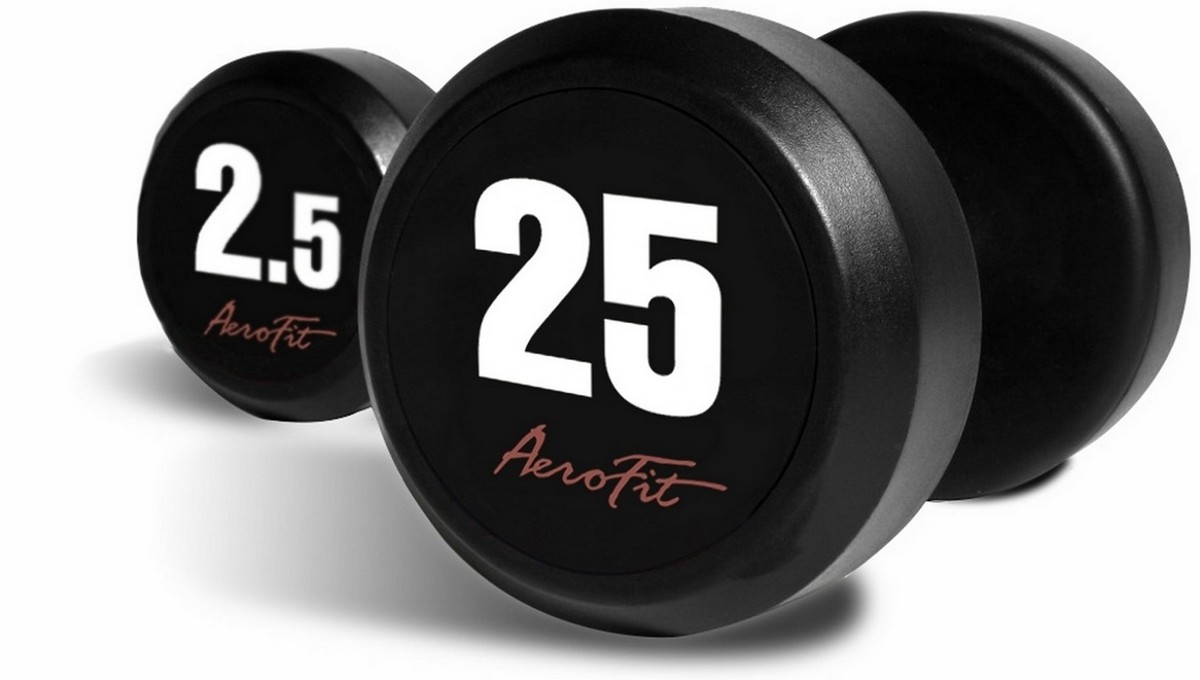 Гантельный ряд AeroFit AFDB2.5-25 (AFD145/2.5-25KG) (10 пар)