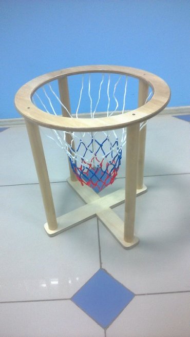 Корзина для горизонтального метания мячей ФСИ d50 см, h55 см, 10009
