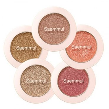 тени для век с глиттером the saem saemmul single shadow glitter