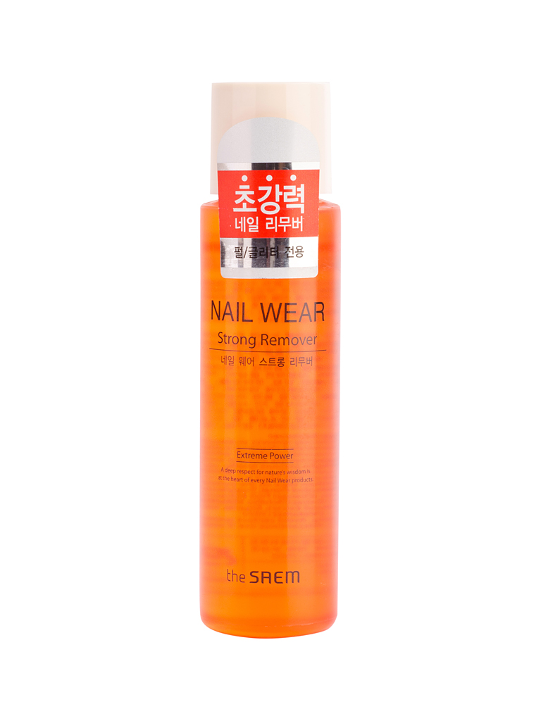 жидкость для снятия лака the saem nail wear strong remover