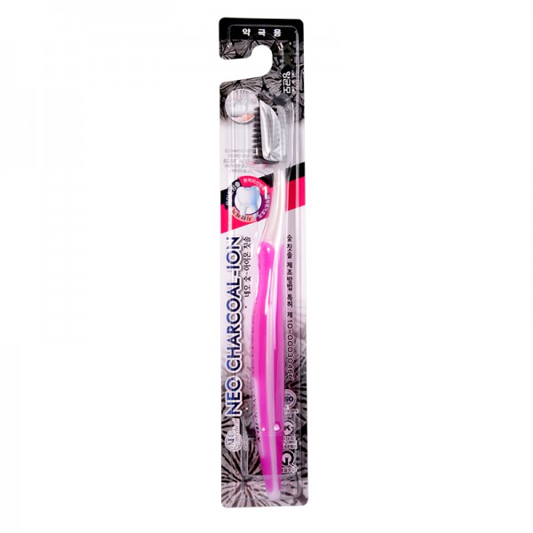 зубная щетка с ионами угля neo-ion neo charcoal-ion toothbrush