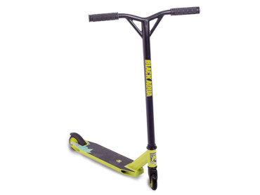 Самокат Black Aqua Stunt Scooter-2 Black-Lime