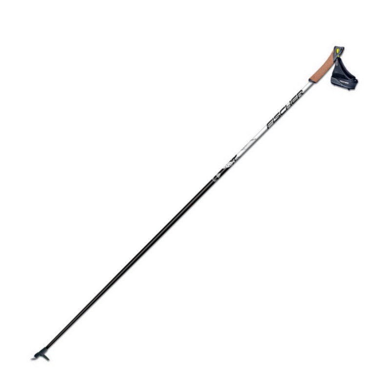 Лыжные палки Fischer (Z41217) RC5 Карбон 100% (черный/белый)