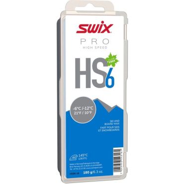 Парафин углеводородный Swix HS6 Blue (-6°С -12°С) 900 г.