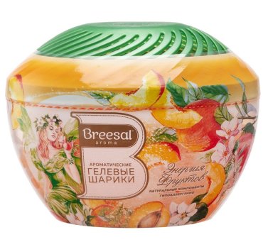 Breesal Ароматические гелевые шарики Fresh Drops «Энергия фруктов» (Breesal, Гелевые ароматизаторы)