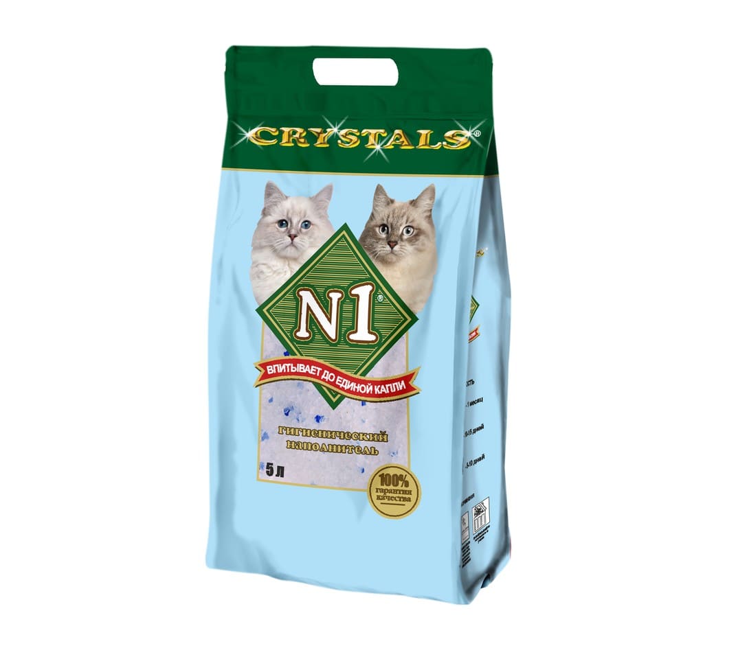 Наполнитель N1 Силикагель 5л Crystals