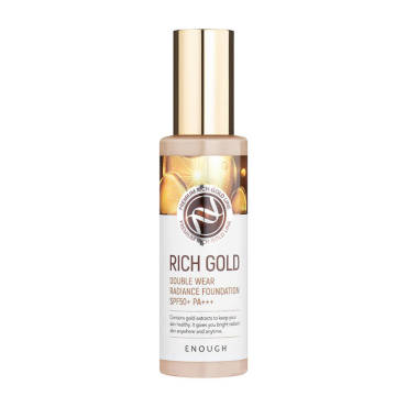 Тональный крем Enough Rich Gold Double Wear Radiance Foundation, Цвет #21 Natural Beige | Натуральный бежевый