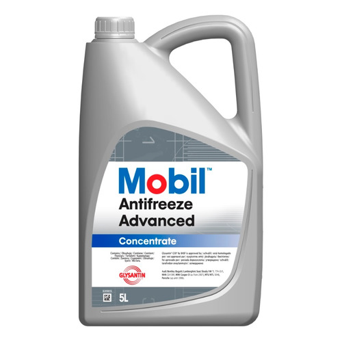 Антифриз Mobil Advanced G12+ красный 5л (151154R)