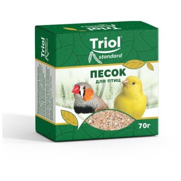 Минеральная подкормка песок для птиц Триол standart, 70г 100