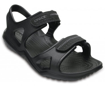 Сандалии мужские CROCS Men's Swiftwater™ River Sandal Black/Black арт. 203965