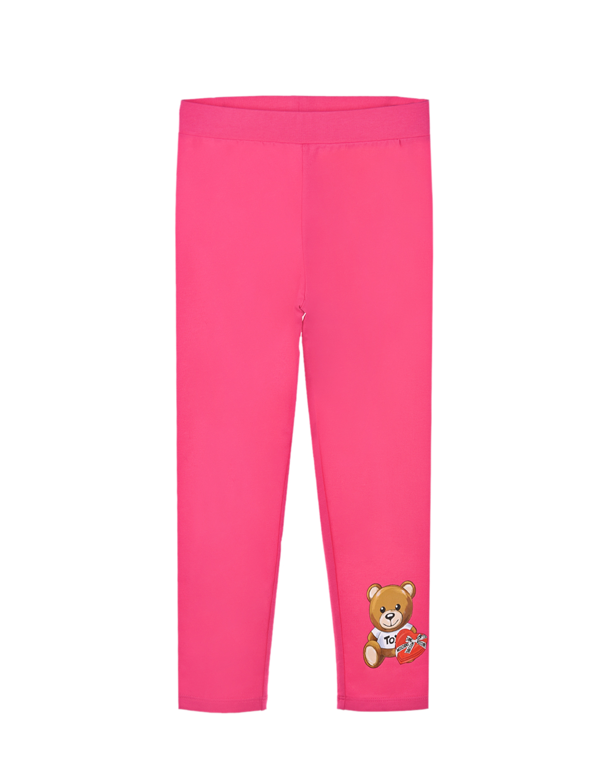 Леггинсы цвета фуксии Moschino детские