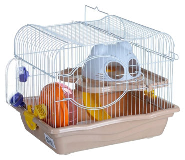 Клетка для хомяков KREDO 33х30х45см
