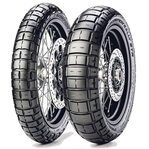 Мотошины 170/60 R17 Pirelli Scorpion Rally STR 72V Задняя (Rear) TL