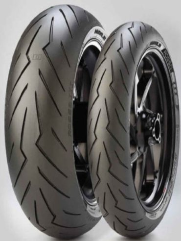 Мотошины 160/60 R17 Pirelli Diablo Rosso III 69W TL Задняя (Rear)