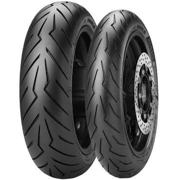 Мотошины 160/60 R15 Pirelli Diablo Rosso Scooter 67H Задняя (Rear) TL