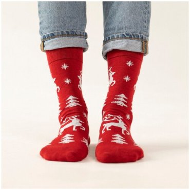 Носки unisex St. Friday Socks гордый олень, размер 38-41
