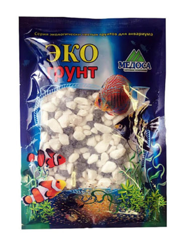 Грунт для террариума ЭКОгрунт мраморная крошка, 1 кг, разноцветный