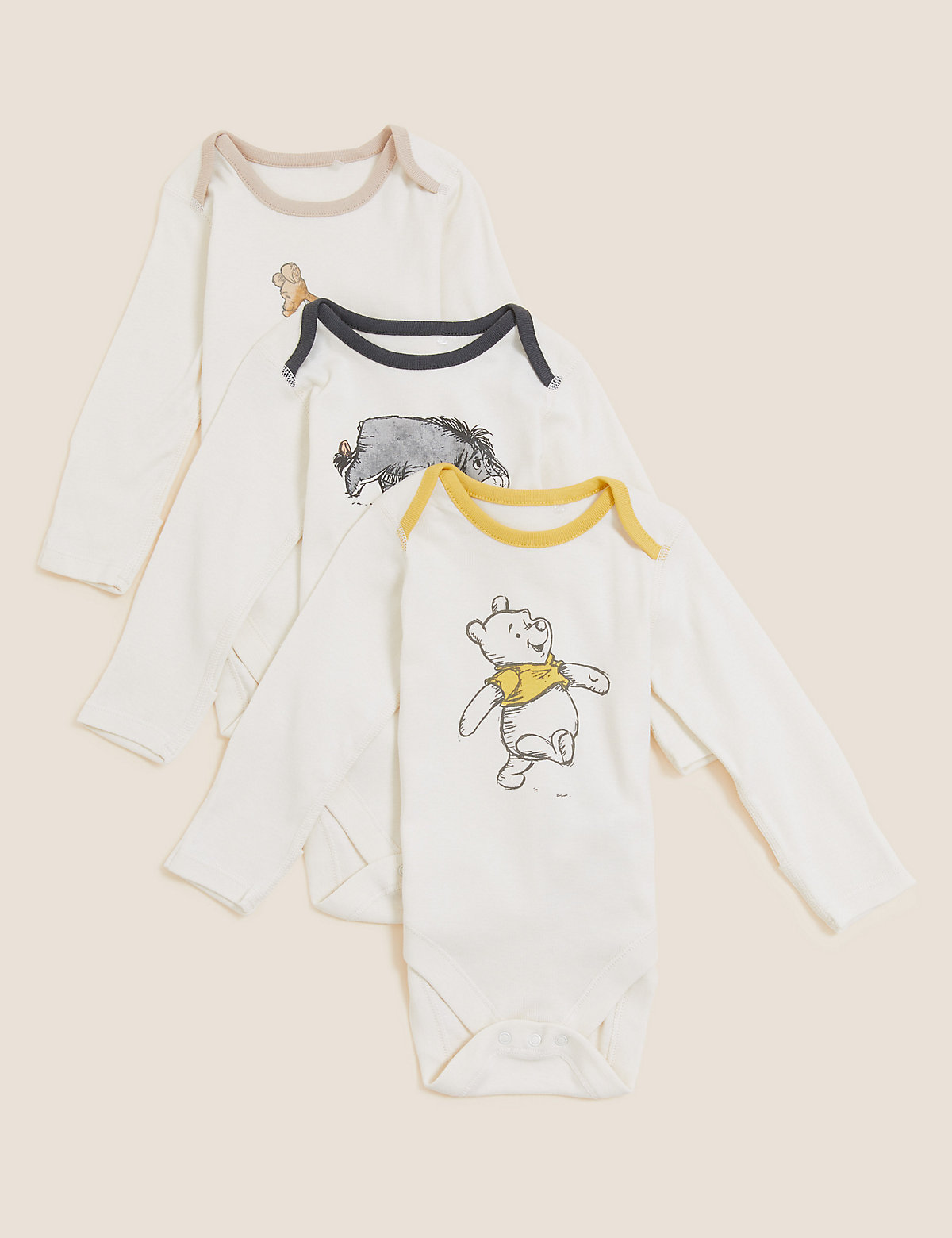 Боди Winnie the Pooh ™ из чистого хлопка (3 шт)