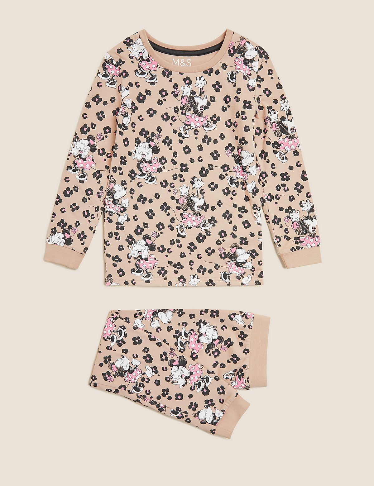 Хлопковая пижама с принтом Minnie Mouse™