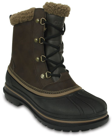 Ботинки мужские CROCS Men’s AllCast II Boot Espresso/Black (Коричневый/Черный) арт. 203394