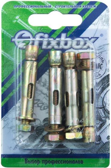 Болт анкерный Fixbox 8х45, 4 шт