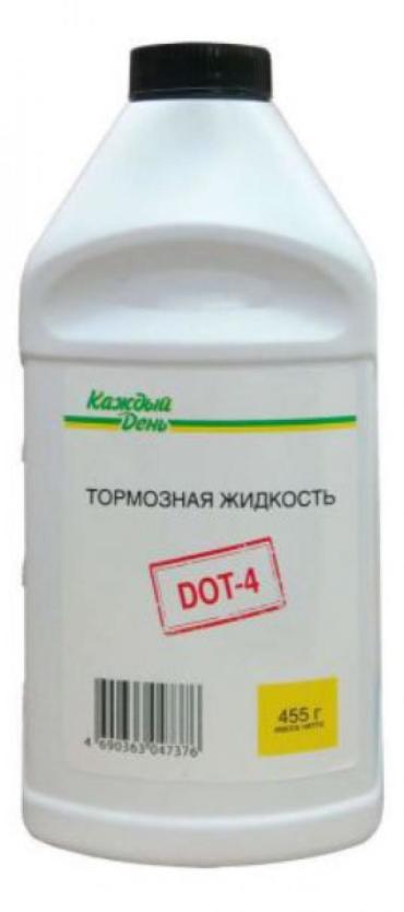 Тормозная жидкость «Каждый День» DOT-4, 455 г